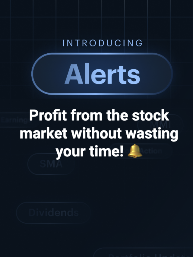 Track the Stock Market Without Wasting 
Your Time! 🔔